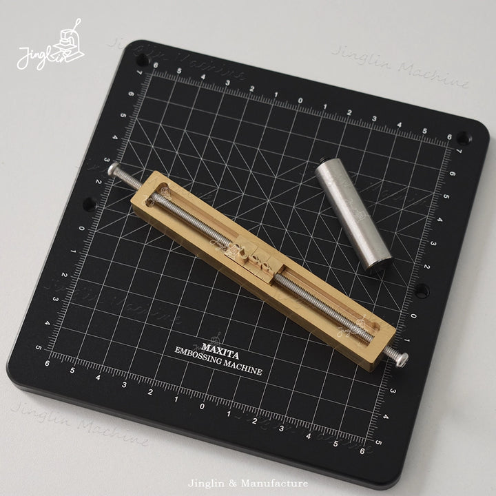 Striking Handle for the Brass Arabic Letter Stamps, Used with a Mallet for Deep, Cold Pressing of Leather Imprints Without Heat.