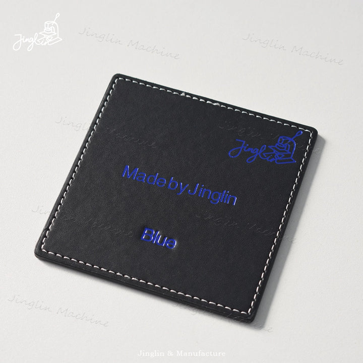 Deep Blue Metallic Stamping Foil, Offers a Professional and Profound Visual Effect on Leather Goods.