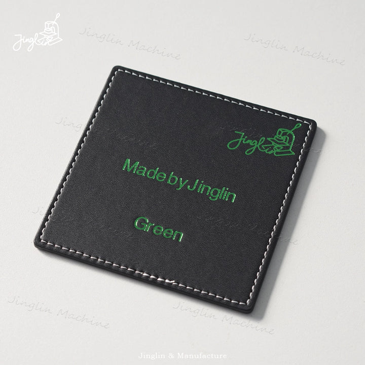 Emerald Green Bright Stamping Foil, Suitable for Nature-Inspired, Eco-Friendly, Or Creative Projects.