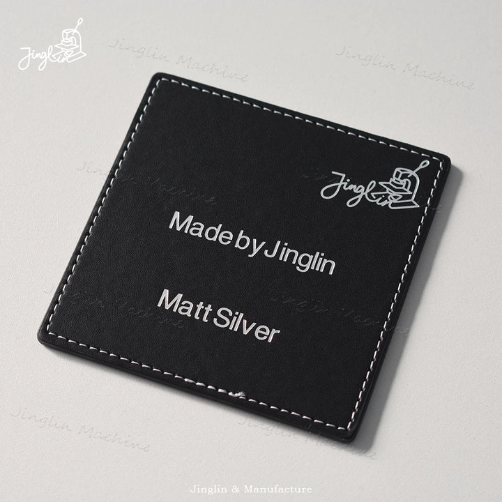 Dull Matte Silver Hot Stamping Foil, A Low-Reflection, Subtle Silver for Minimalistic Designs.