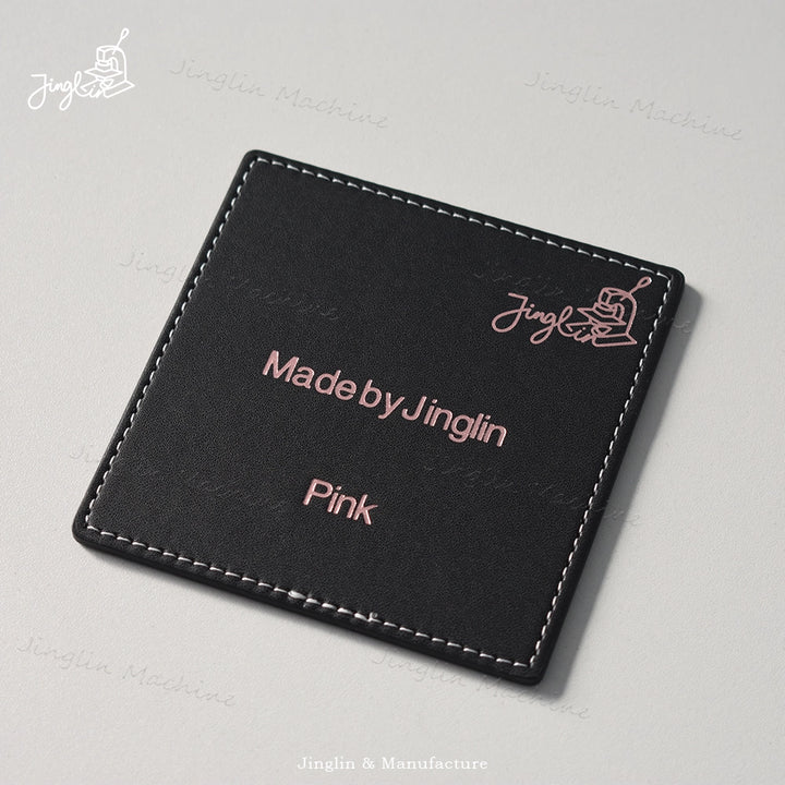 Cute Pink Bright Stamping Foil, Ideal for Personalized, Sweet, Or Playful Leather Designs.