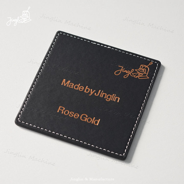 Unique Rose Gold Stamping Foil, A Fashionable Warm Metallic Sheen for Custom Personalization.