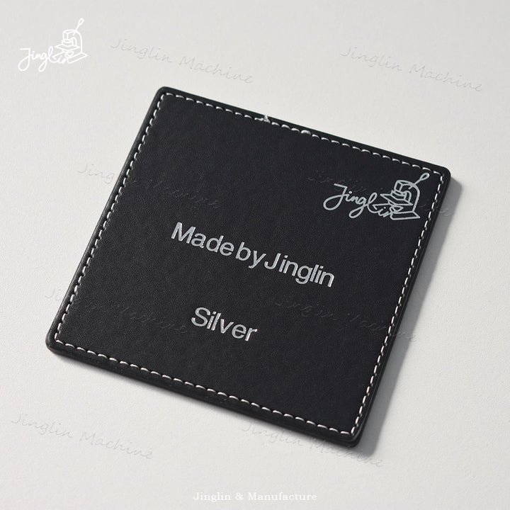 Mirror-Finish Bright Silver Heat Transfer Foil, Ideal for Achieving a Modern Metallic Look on Materials.