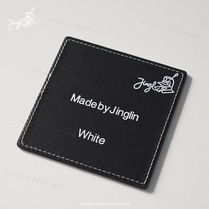 White Heat Transfer Foil, Used to Create Clear White Markings and Text on Dark Materials.