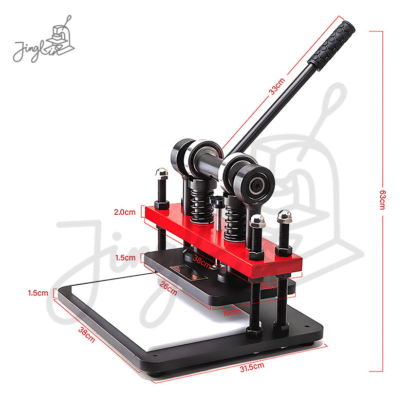 Professional Manual Leather Cutting Machine(Size L)