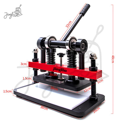 Professional Manual Leather Cutting Machine (Size S)