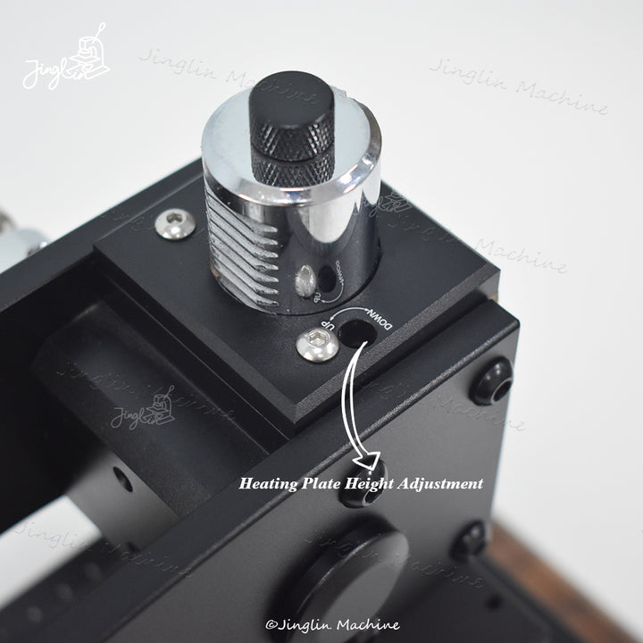EC-17 Hot Stamping Machine Heating Plate Height Adjustment