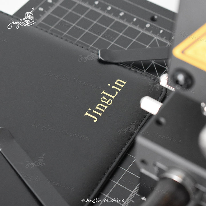 Maxita Embossing Machine Notebook Hot Stamping Effect Demonstration