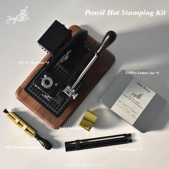 Maxita EC-17 Pencil Hot Stamping Machine Kit – Jinglin