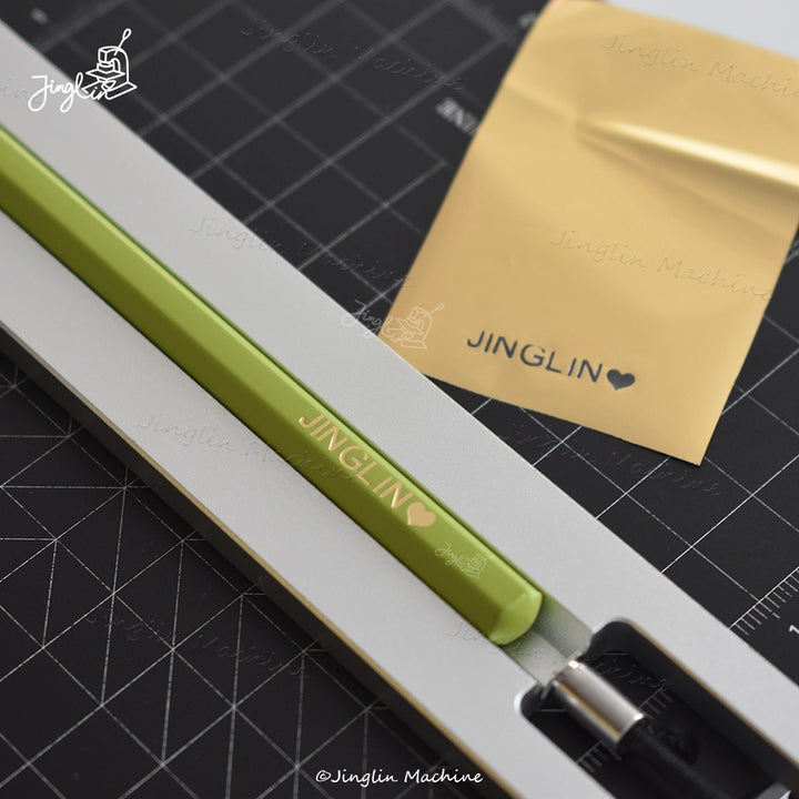 Hot Foil Stamping on Pencils