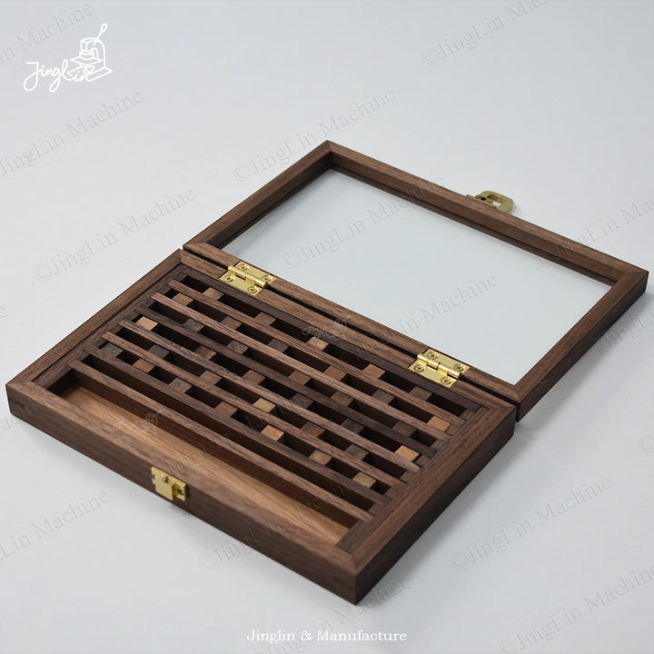 Walnut Storage Box for Brass Letter Stamps – Jinglin