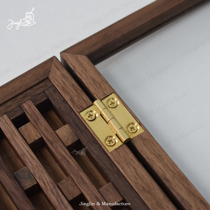 Walnut Storage Box for Brass Letter Stamps – Jinglin